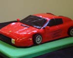 Torta Ferrari - Tortas infantiles de cumpleaños para chicos