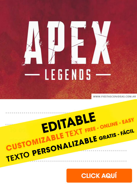 Tarjeta de cumpleaños de Apex Legends