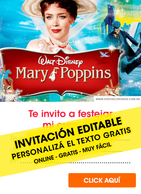 Tarjeta de cumpleaños de Mary Poppins Returns