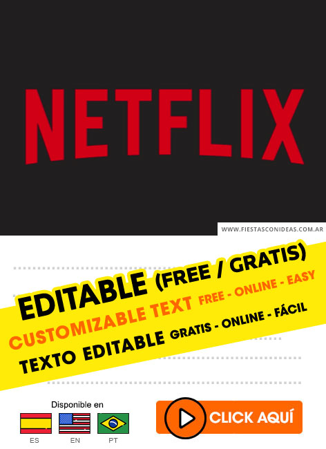 Invitaciones de Netflix