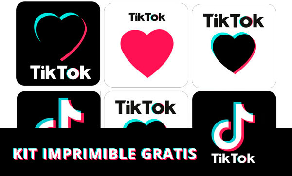 Kit de Tik Tok para imprimir gratis