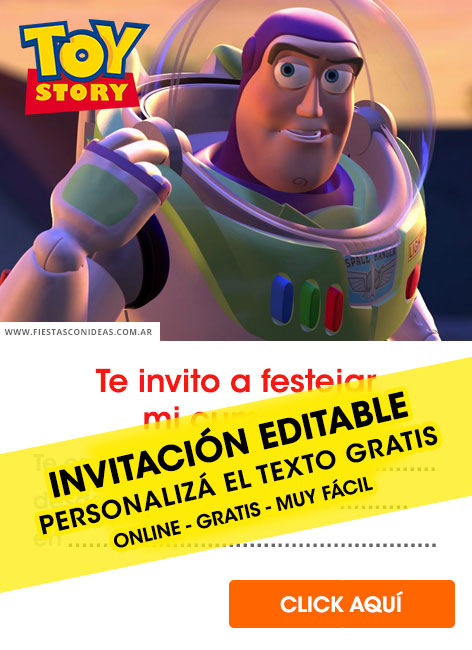 Tarjeta de cumpleaños de Toy Story 4