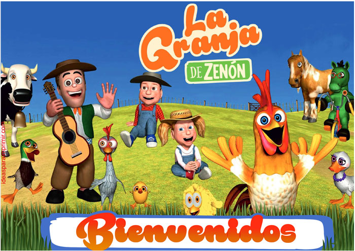 Poster o Cartel de bienvenida La Granja de Zenón
