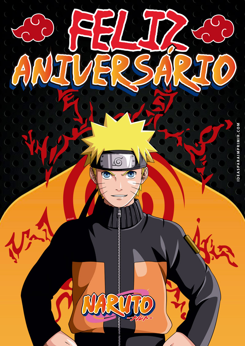 Feliz Aniversário do Naruto