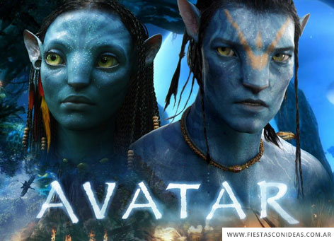 Invitacion de cumpleaños de Avatar