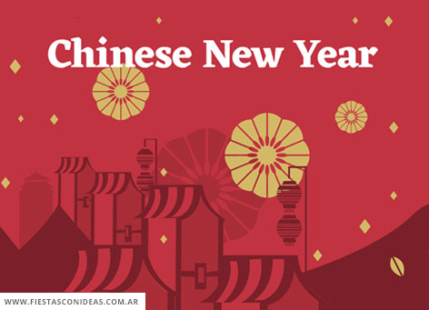Invitacion de cumpleaños de Año nuevo Chino 2022