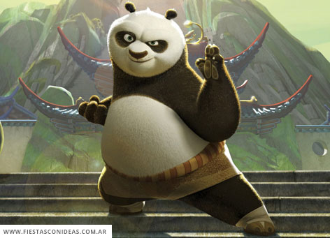 Invitación de cumpleaños de Kung Fu Panda