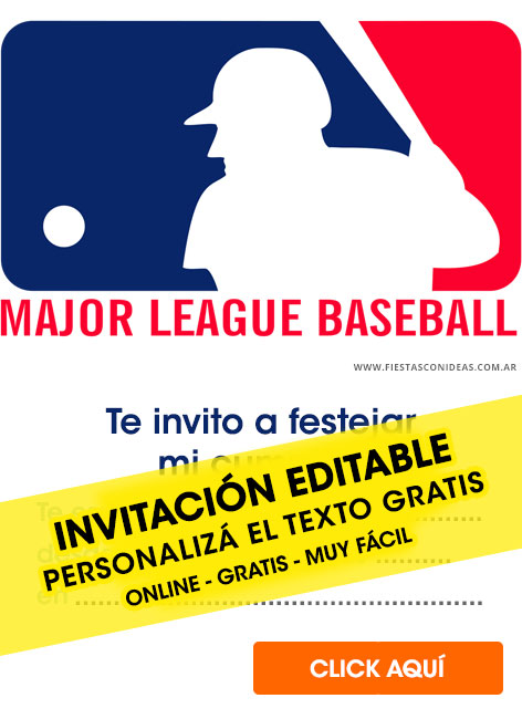 convite Baseball