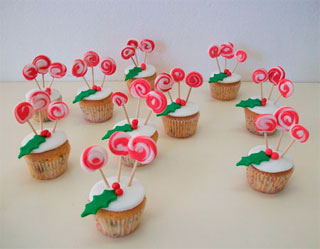 Cupcakes para navidad