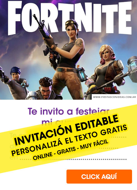 convite Fortnite