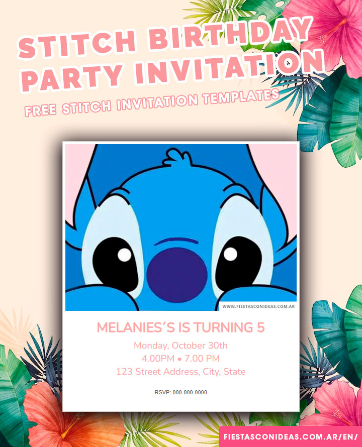 Free Stitch Online Invitation Templates