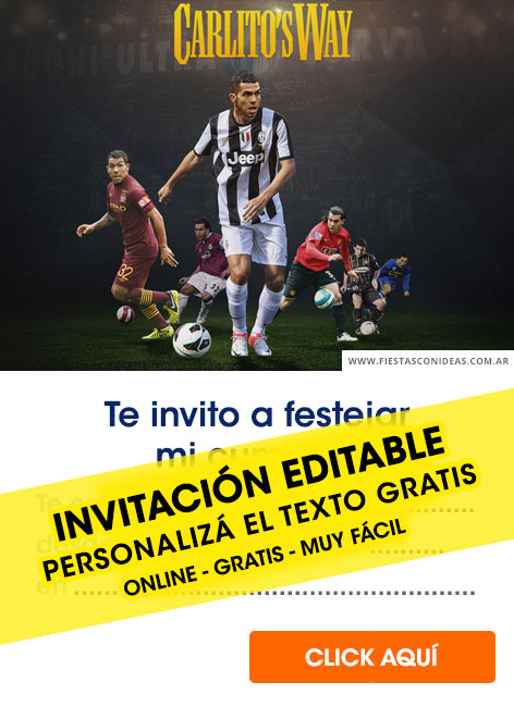 convite Futebol