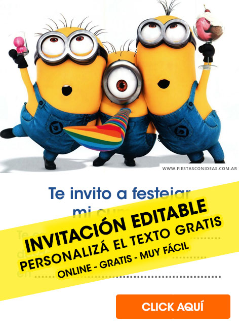 Minions invitation
