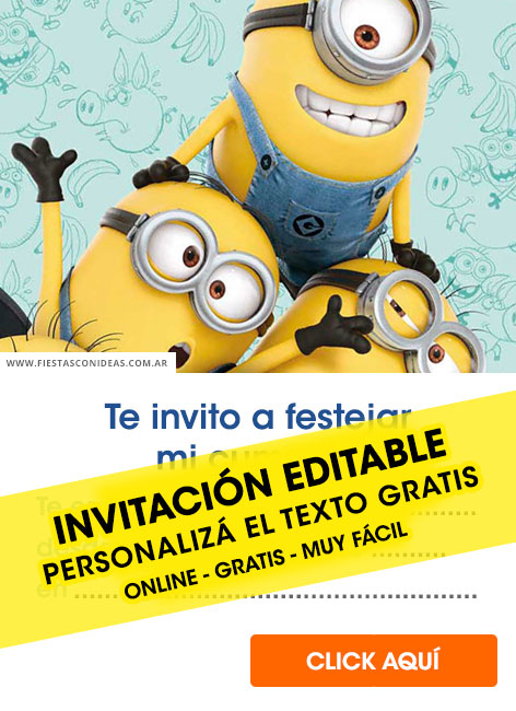Minions invitation