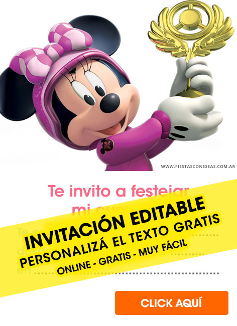 convite Minnie