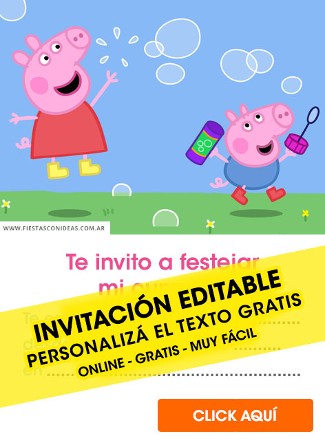 dolor de cabeza juego Touhou 15 ♥] INVITACIONES de PEPPA PIG GRATIS, para editar e imprimir. -  Invitaciones editables gratis