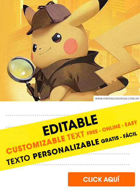 25 Convites De Aniversario Digital Pokemon Pikachu Gratis Para Editar Online Imprimir Ou Enviar Por Whatsapp Festas Com Ideias Fiestas Con Ideas - pikachu colorido roblox
