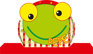 Sapo Pepe - Cajita Souvenir para imprimir