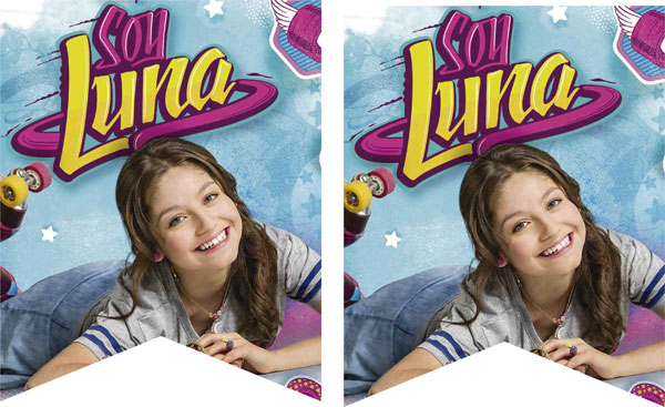 Soy Luna | Banderines de Soy Luna para imprimir