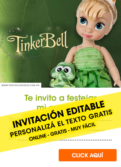 Tinkerbell invitation