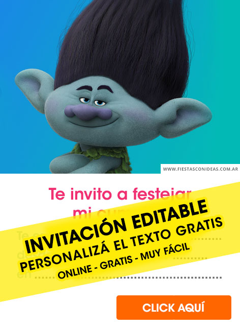 convite Trolls