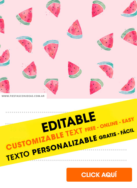 12 Free Watermelon Birthday Invitations For Edit Customize Print Or Send Via Whatsapp Fiestas Con Ideas - roblox how to get watermelon wings