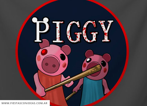 2 Invitaciones De Piggy Roblox Gratis Free Para Editar