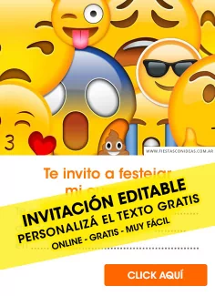 Invitaciones de Emojis