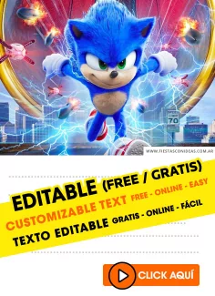 Convite Sonic